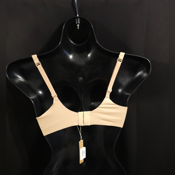 SKIMS Ultimate Nipple Push-up Bra Clay Size 34D BA-PLG-9068 - Picture 5 of 6